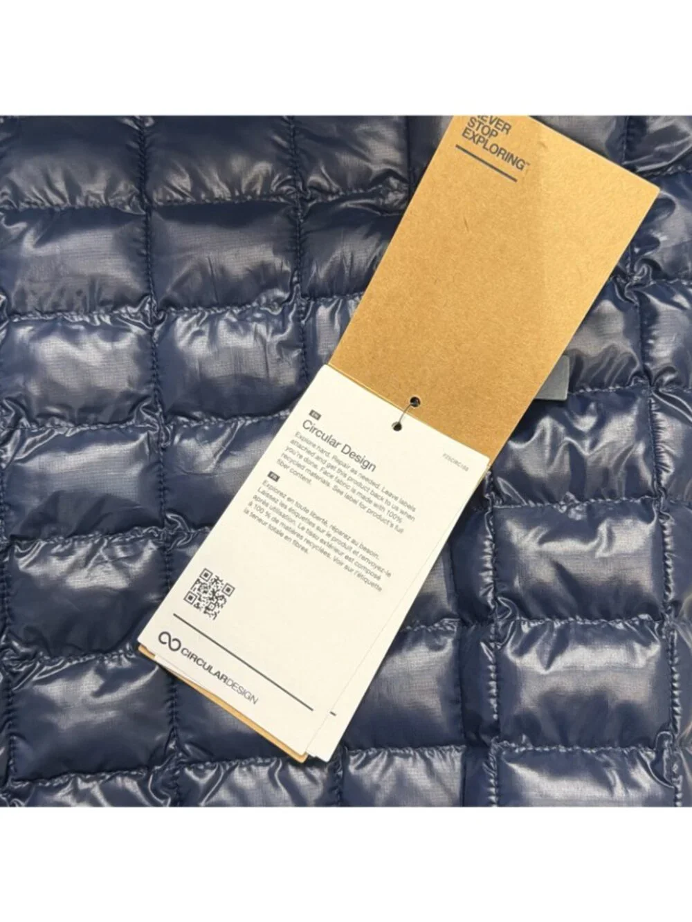 The North Face ThermoBall Jacket Mens 5X Big Tall Summit Navy Packable Coat